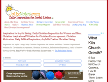 Tablet Screenshot of jollynotes.com
